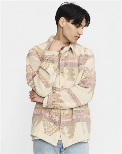 Revolution - Casual Hemd - Offwhite